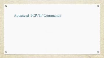 Understanding TCP   IP in the Command Line module 7