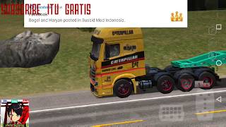 #WTDS #wtdsmodindonesia #auliagaming         WTDS Truk Mercy actros selfloader angkut mobil crane screenshot 5