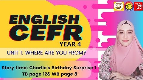 Module 1 Where Are You From? |Story time| Charlie