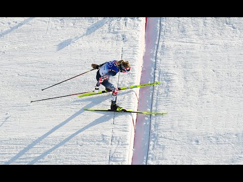 Une arrivée en solitaire sur le skiathlon : Johaug remporte le premier titre à Pékin | JO 2022
