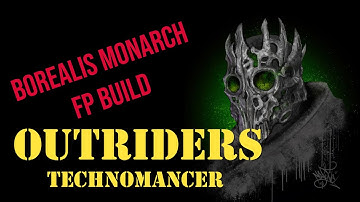 Outriders - Best Technomancer Borealis Monarch Toxic Freeze build