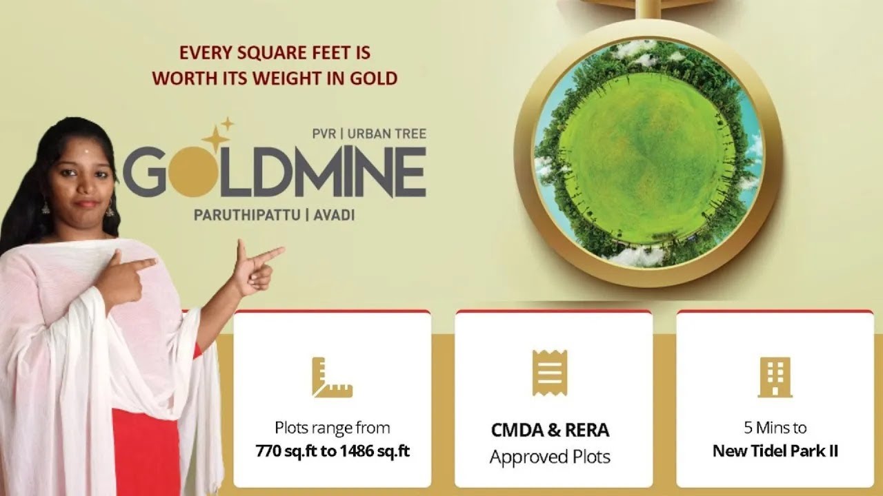 Urban Tree Goldmine Project Review Plot For Sale in Thiruverkadu