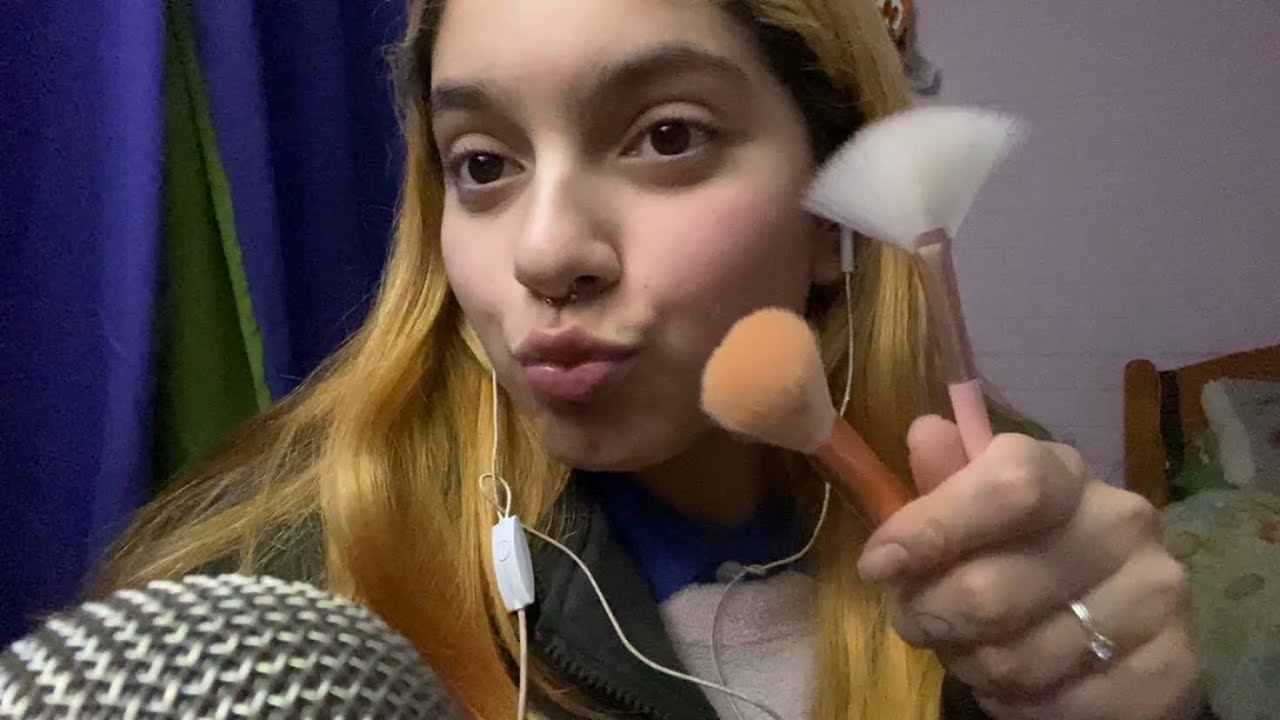 ASMR EN ESPAÑOLÍSIMO| SONIDOS DE BROCHA Y BOCA| hola Carlos|SOFIWI