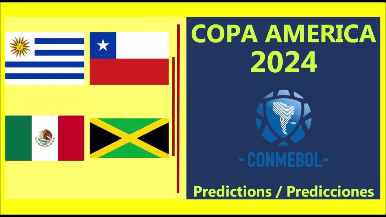 COPA AMERICA 2024 Group / Grupo D Uruguay, Chile, Mexico, Jamaica