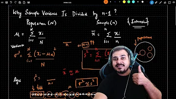 Why Sample Variance is Divided by n-1