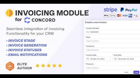 How to Install the Invoicing Module in Concord CRM | Full Setup Guide
