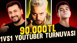 90.000 Tl Ödüllü 1Vs1 Youtuber Turnuvasi W