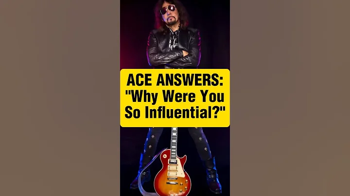 Ace Frehley on His Influence on So Many Guitarists KISS #classicrock #kiss #acefrehley