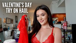 Valentine's Day Sheer Mesh Lingerie Try On Haul!