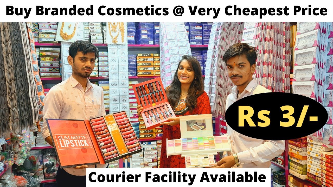 Cheapest Cosmetics, Beauty Products3 RsBranded Lipsticks,Foundation