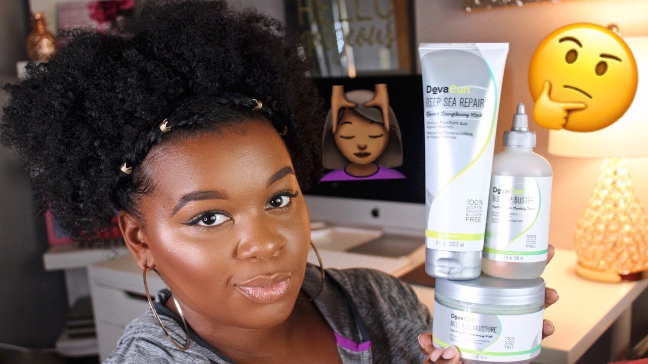 Wash With Me | DevaCurl Buildup Buster, Melt Into Moisture & Deep Sea Repair MASK | EyeCUGorgeous