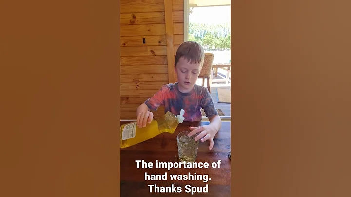 spud teaches the importance of handwashing