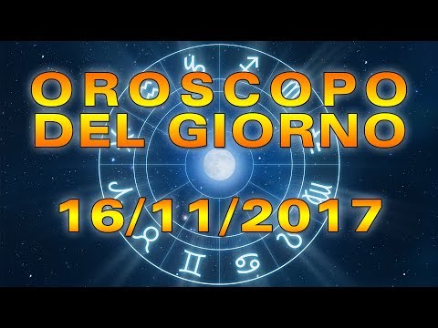 Video: Oroscopo 16 Novembre