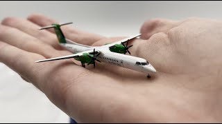 Gemini Jets Wideroe Bombardier Dash 8 Q400 1:400 GJWIF2290 Unboxing Showcase