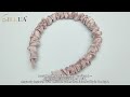 Silkua Silk Pleated Headband | Luxury Style Meets Everyday Comfort