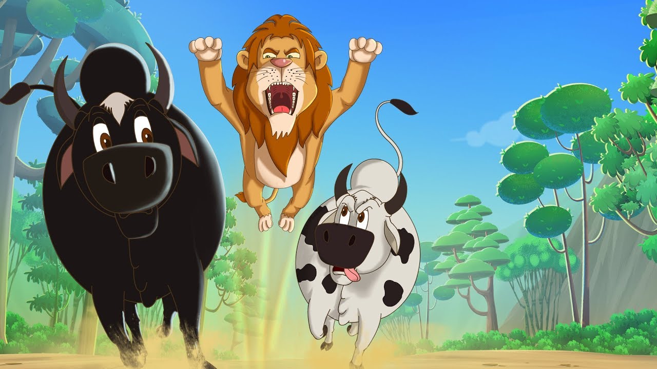 शेर और बैल || Hindi Kahaniya | Hindi Moral Stories || Hindi Moral Story || Panchtantra Stories