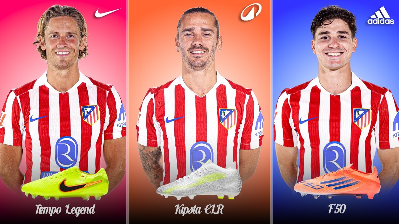 ATLETICO MADRID ALL FOOTBALL BOOTS 2025 - 2026 🔥 FT. GRIEZMANN, ALVAREZ, LLORENTE , OBLAK...etc
