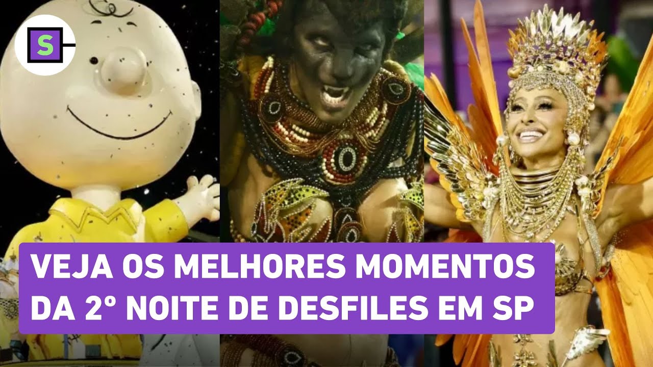 Carnaval 2025: melhores momentos das escolas de São Paulo na segunda noite