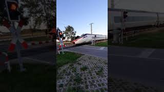 Sbb Ece Nach Zürich Hb Strecke Buchloe Türkheim Bf Vollgas Über Den Bahnübergang Bü 3,7