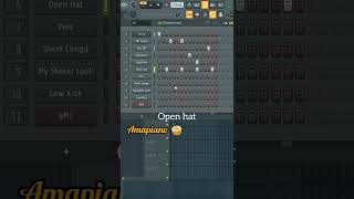How To Make AMAPIANO Beats In FL Studio 21 #shorts