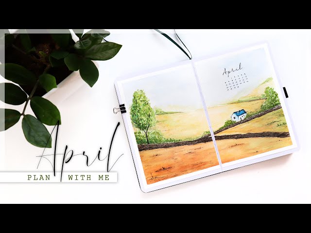 APRIL 2020 Plan With Me // Bullet Journal Monthly Setup
