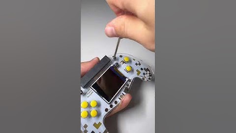 What Type of Games Can This 30$ DIY Retro Gameboy Run #arduino #electronics #engineering #gaming