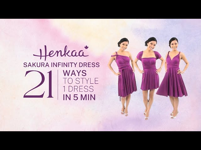 styles of infinity dress