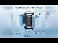Overview: AP0601 Replacement Filters Compatible with AIRTOK Air Puri-fier, 4-in-1 H13 True HEPA ...