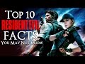 Top 10 'Resident Evil' Facts You May Not Know