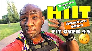 JahSharn' | Weighted Vest | HIIT | Motivation Workout | Fit over 45.