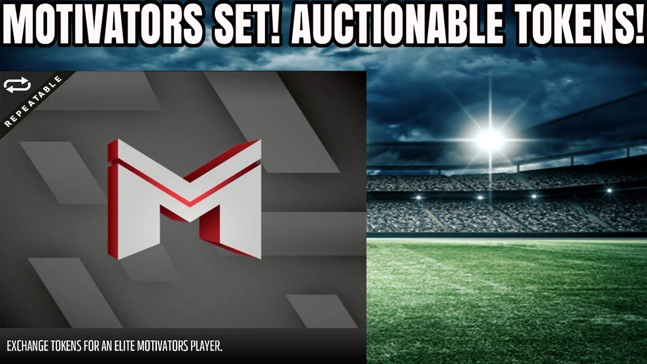 MOTIVATORS SET! AUCTIONABLE TOKENS! MAKE A TON OF COINS! | MADDEN 18 ULTIMATE TEAM