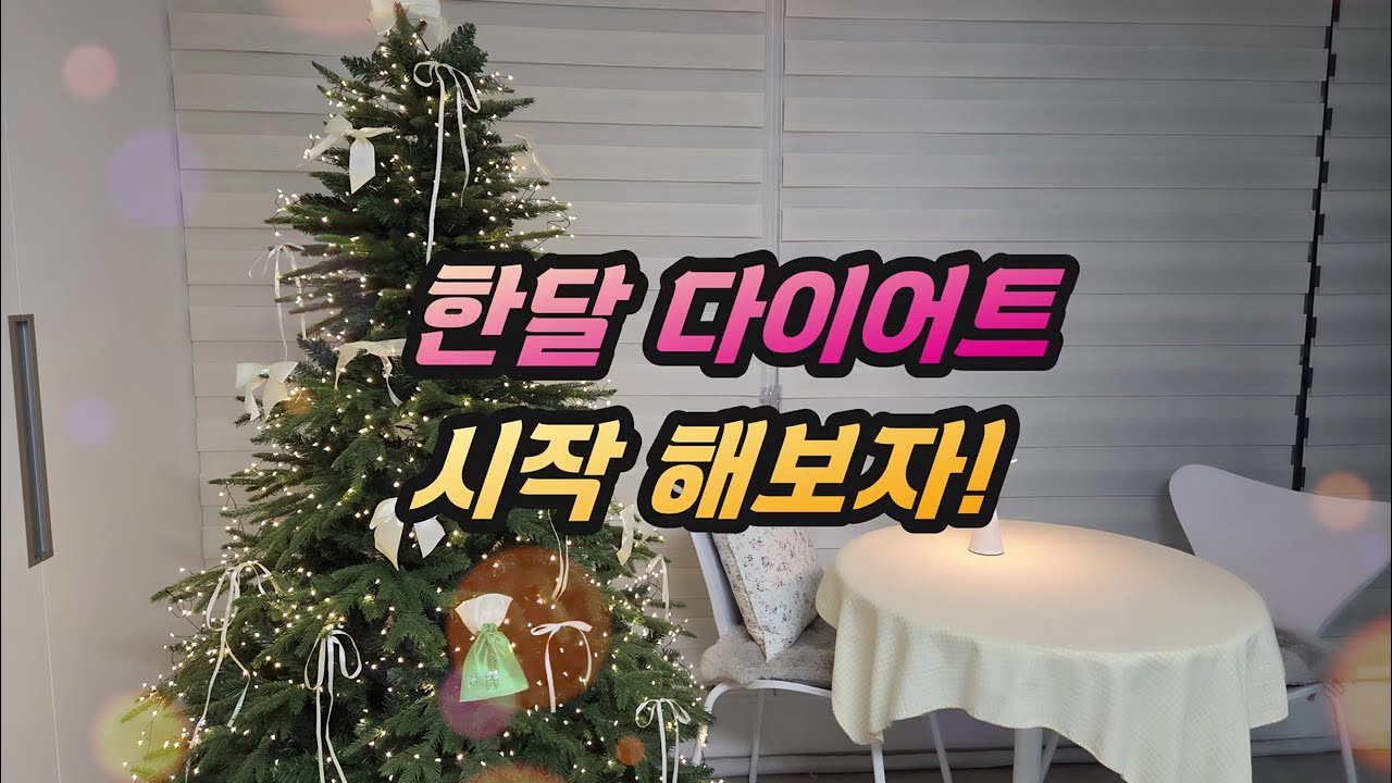 '한달 다이어트' 작심영상