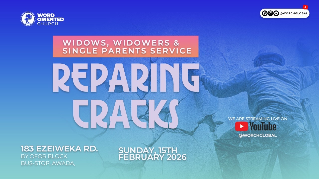 REPAIRING CRACKS IN RELATIONSHIPS (3of3)||15TH FEBRUARY||3 in 1 #SundayService ||Pst Chiny Nworah