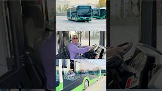 თბილისი. ავტობაზა N2. ❤️ 18-მეტრიანი ავტობუსის საჭესთან. #man #bus #transport #mikheilrobakidze