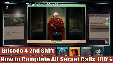 Dispatch Episode 4 2nd Shift How to Complete All Secret Calls (Sonar+Waterboy)