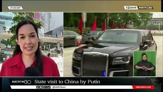 Russia-China Relations I Putin arrives in Beijing for 2-day state visit