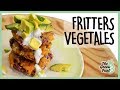 Cómo hacer buñuelos vegetales | Fritters de lenteja roja y lombarda