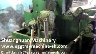 Full automatic egg tray making machine 4000 pcs / hr