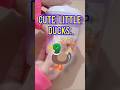 Teach you to use super light clay to make cute little ducks. It's simple and interesting#diy #shorts