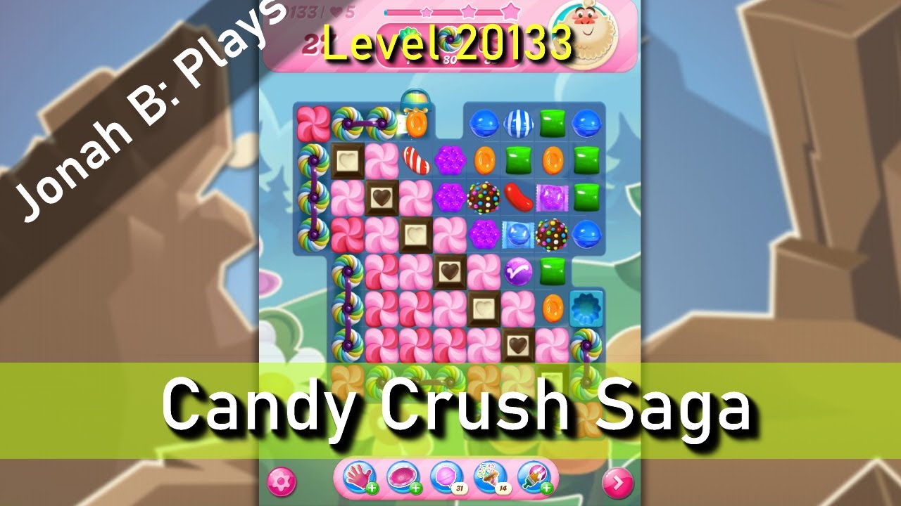 Candy Crush Saga Level 20133 - YouTube
