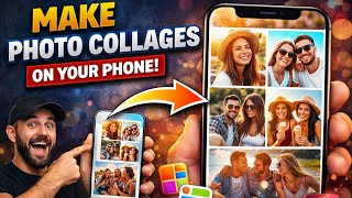 How to Make Photo Collage on Phone 📱 | Easy & Fast Tutorial (2026) screenshot 2