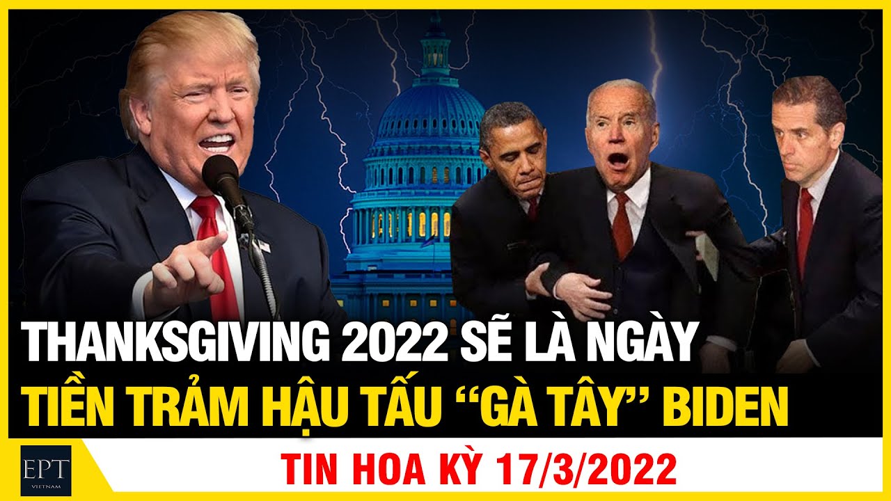 JOE BIDEN NHẬN TIN SÉT ĐÁNH: Sẽ không có Thanksgiving ân xá cho “Gà tây” Joe Biden và đồng bọn.