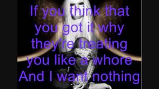 Kerli - I want nothing Lyrics