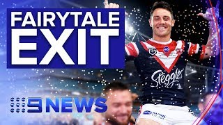 Roosters Cooper Cronk ends career with final act of courage | Nine News Australia