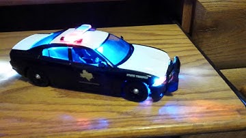 1/24 Texas State Trooper led/siren