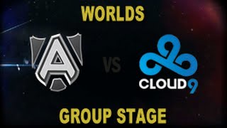 ALL vs C9 - 2014 World Championship Groups C and D D3G2