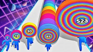 LAYER MAN 3D - ASMR Gameplay Android,iOS Walkthrough Pro Game Mobile (Level Up Layer Head Run) P41