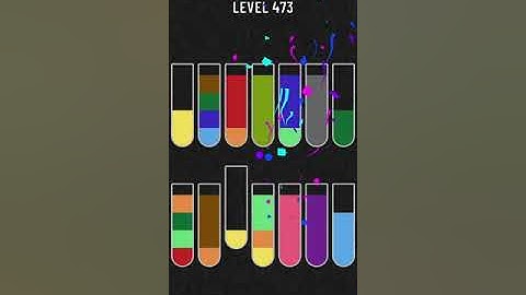 Water Sort Puzzle   level 473 !!! Mobile Cell Phone Game Walkthrough Android / Apple
