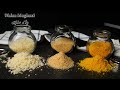 3طرق ب 3اشكال والوان للبقسماط المطحون وازاى التحمير يطلع كرسبى مقرمشpanko Bread Crumbs Breadcrumbs 