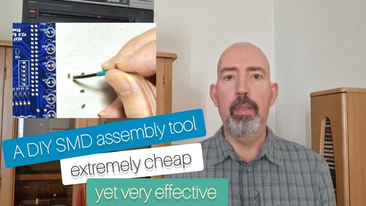 The cheapest SMD assembly system